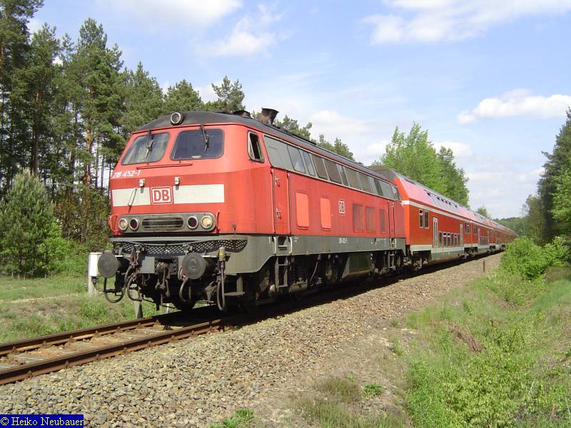 Bilder und Daten der Baureihe 218